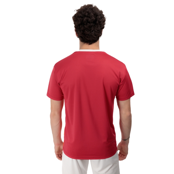 Yonex Club Crew T-Shirt - Reddish Rose