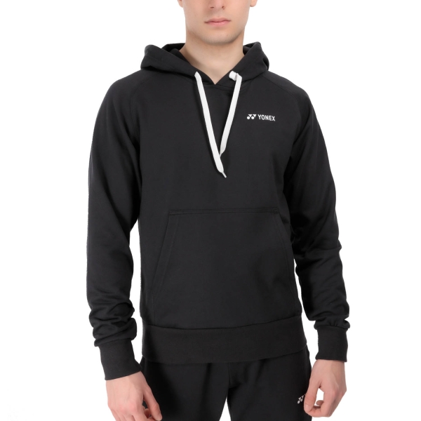 Maglie e Felpe Tennis Uomo Yonex Yonex Club Felpa  Black  Black YM0031N