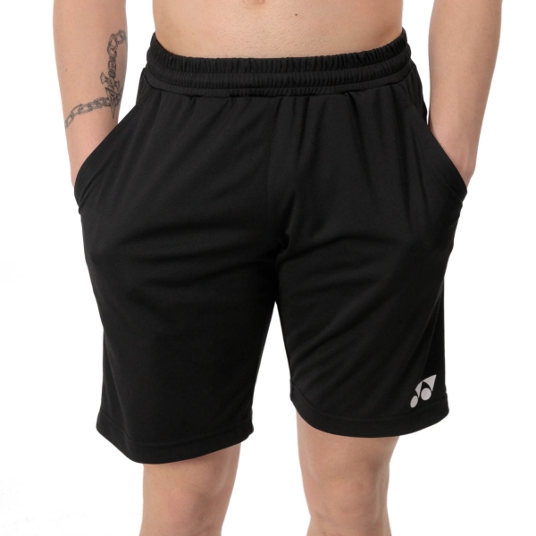Pantalones Cortos Tenis Hombre Yonex Club Knit 9in Shorts  Black YM0030N