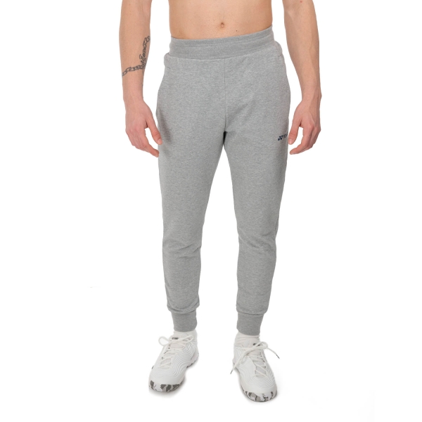 Pantaloni e Tights Tennis Uomo Yonex Yonex Club Pants  Grey  Grey YM0032GR