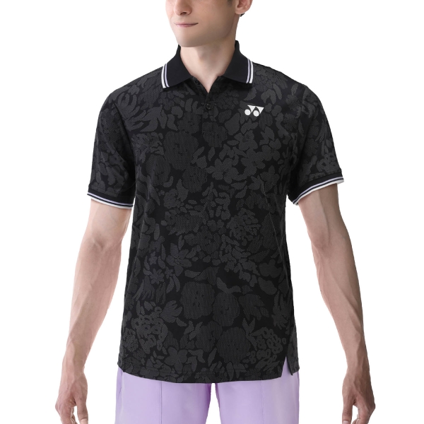 Polo Tennis Uomo Yonex Tournament Polo  Black TW10498BK