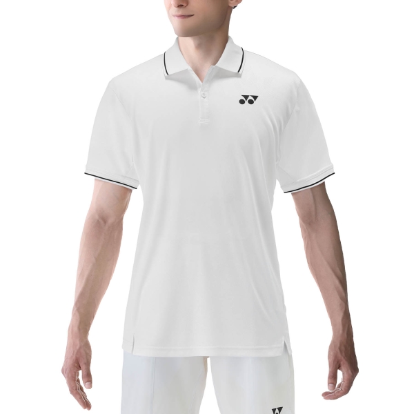 Men's Tennis Polo Yonex Tournament Polo  White TW10500B