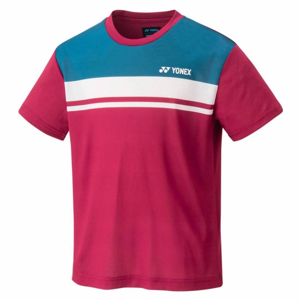 Yonex Practice Junior s Tennis T Shirt Reddish
