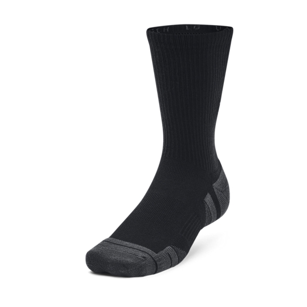 Under Armour Performance Tech Crew x 3 Socks - Black