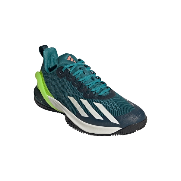 adidas adizero Cybersonic Clay - Arctic Fusion/FTWR White/Lucid Lemon