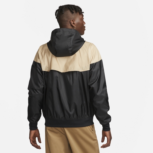 Nike Essentials Windrunner Men s Tennis Jacket Black Khaki