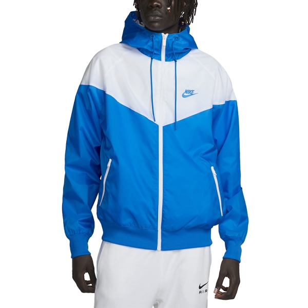 Giacche da Tennis Uomo Nike Nike Essentials Windrunner Giacca  Photo Blue/White  Photo Blue/White DA0001406