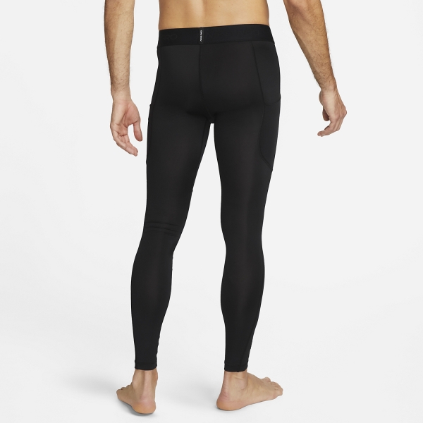 Nike Dri-FIT Pro Men's Underwear Long Tights - Black/White