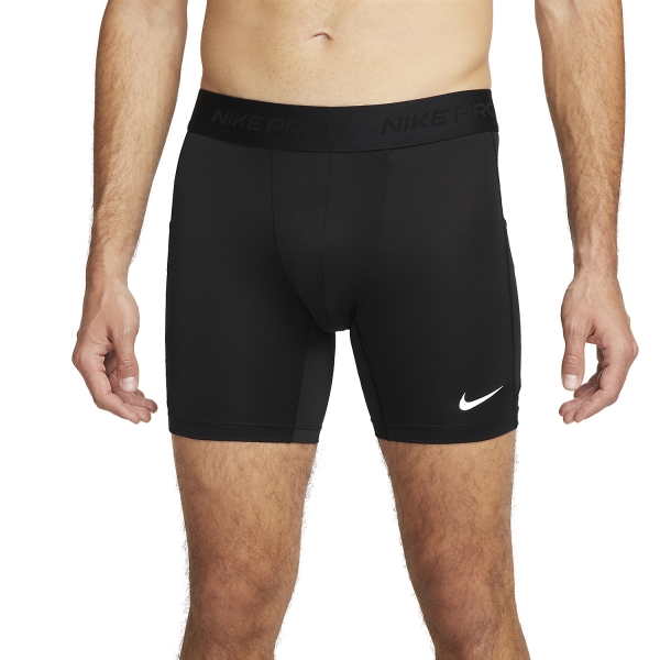 Nike Dri-FIT Pro Mallas Cortas de Tenis Hombre - Black/White