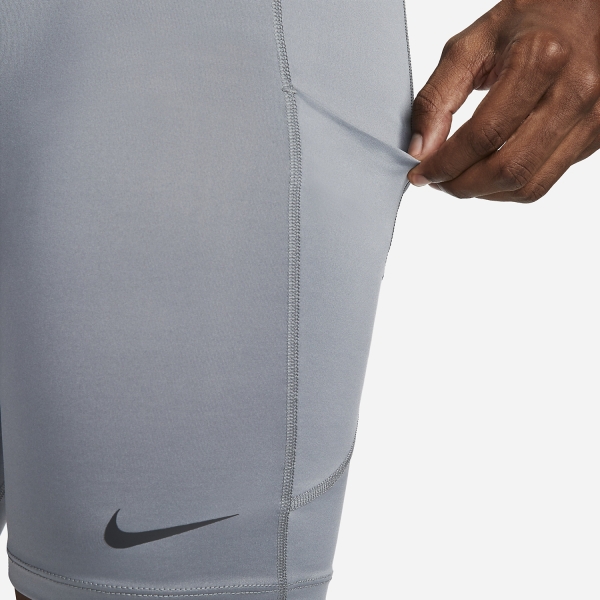 Nike Pro Mallas Cortas - Smoke Grey/Black