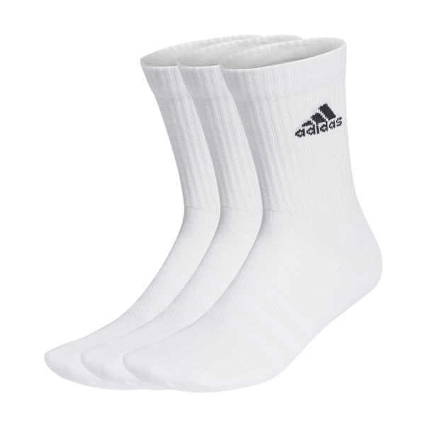 Calcetines de Tenis adidas Cushioned x 3 Calcetines  White/Black HT3446
