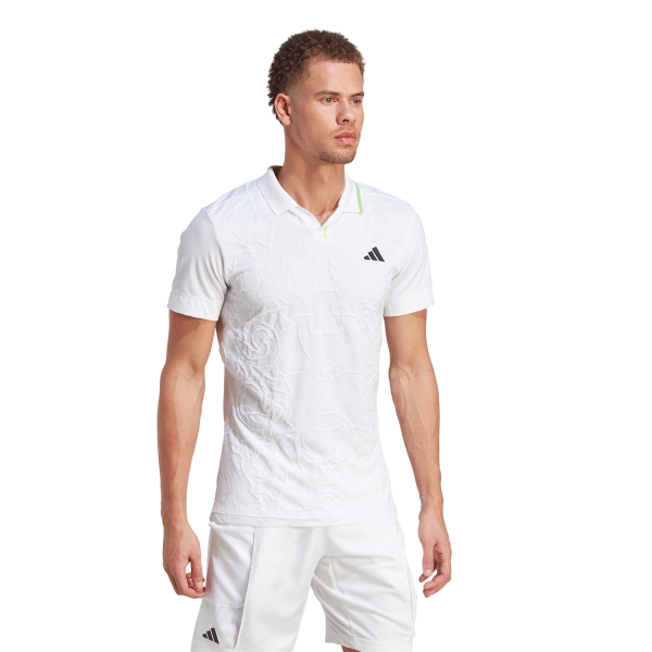 adidas FreeLift Pro Polo - White