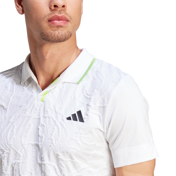 adidas FreeLift Pro Polo - White