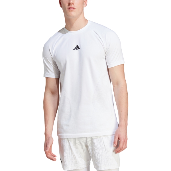 Men's Tennis Shirts adidas AEROREADY Pro TShirt  White IA7100