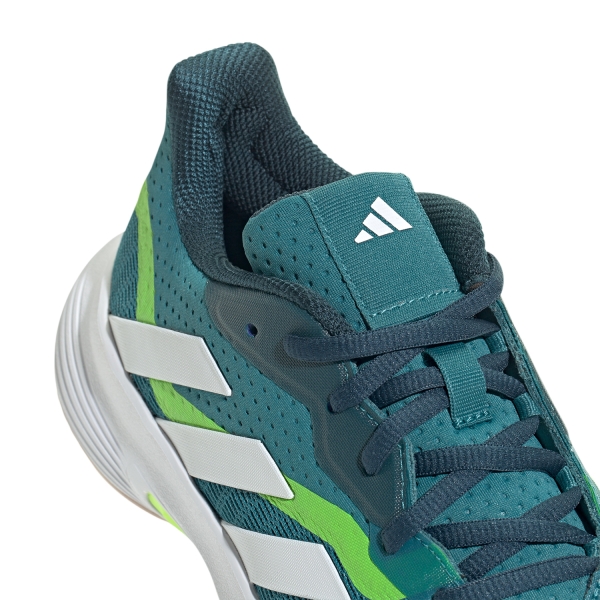 adidas Courtjam Control - Arctic Fusion/FTWR White/Lucid Lemon