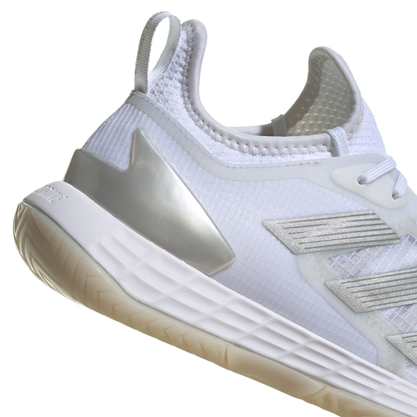 adidas adizero Ubersonic 4.1 - Cloud White/Silver Metallic/Grey One