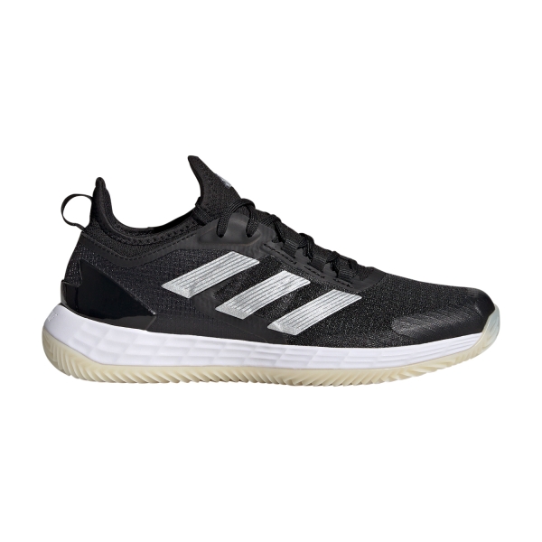 Women`s Tennis Shoes adidas adizero Ubersonic 4.1 Clay  Core Black/Silver Metallic/Cloud White ID1571