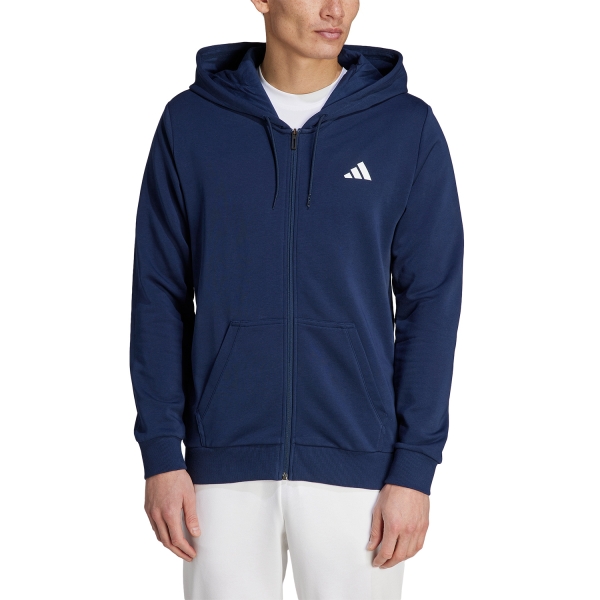 Men's Tennis Shirts and Hoodies adidas Club Hoodie  Collegiate Navy IJ4861