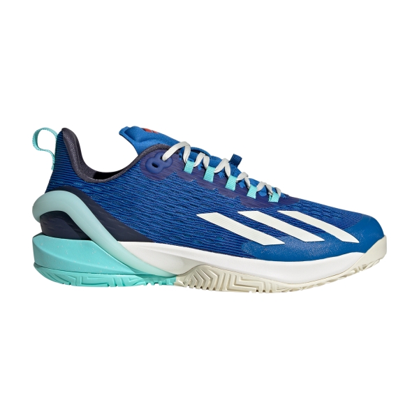 Scarpe Tennis Uomo adidas adizero Cybersonic  Bright Royal/Off White/Flash Aqua IG9515