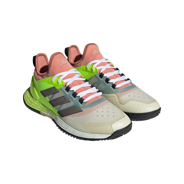 adidas adizero Ubersonic 4.1 - Off White/Carbon/Lucid Lemon