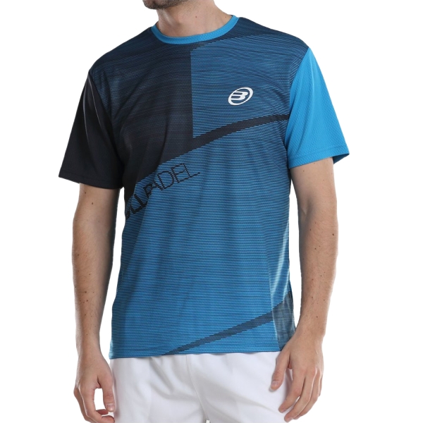 Bullpadel Afile Camiseta de Padel Hombre - Azul Bel Air