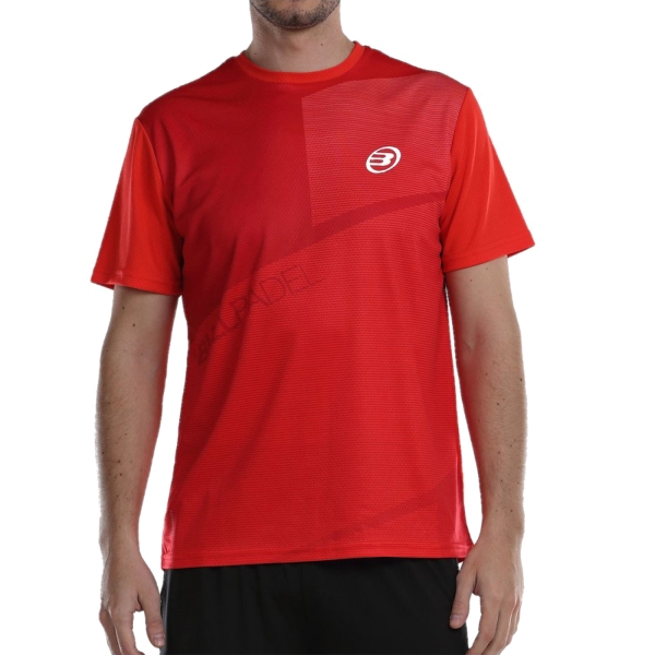 Maglietta Tennis Uomo Bullpadel Bullpadel Afile Camiseta  Cereza  Cereza 466039069