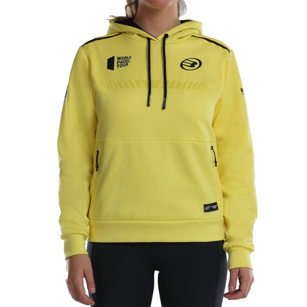 Women's Tennis Shirts and Hoodies Bullpadel Leste Hoodie  Limon 465837059