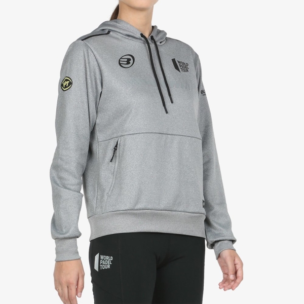 Bullpadel Leste Hoodie - Gris Medio Vigore