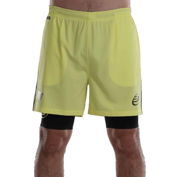 Pantaloncini Tennis Uomo Bullpadel Bullpadel Lirio 5in Shorts  Limon  Limon 465588059