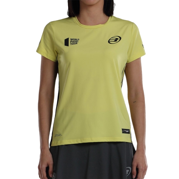 Magliette e Polo Tennis Donna Bullpadel Bullpadel Llama Camiseta  Limon  Limon 465801059