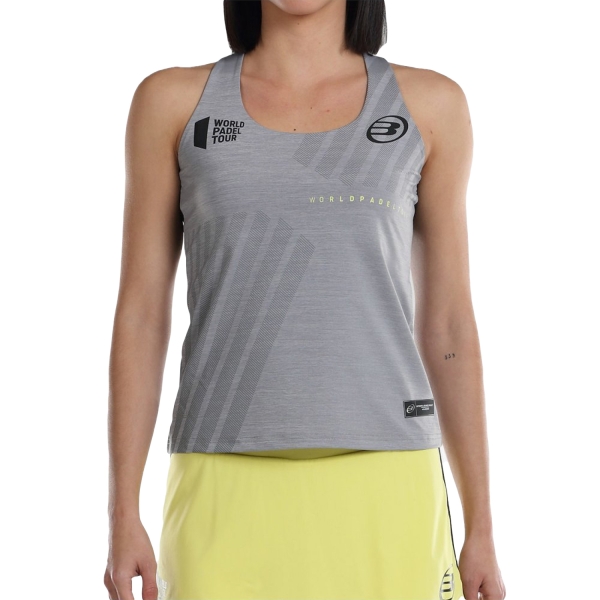 Top de Tenis Mujer Bullpadel Llave Top  Gris Medio Vigore 467284151