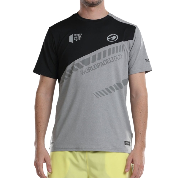 Camisetas de Tenis Hombre Bullpadel Lucio Camiseta  Gris Medio Vigore 465613151