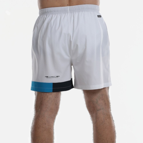 PANTALON CORTO ANALISTAS PADEL HOMBRE BLANCO