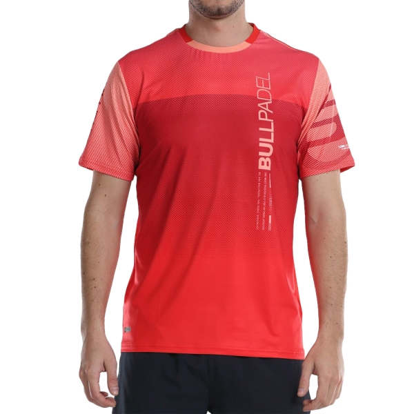Camisetas de Tenis Hombre Bullpadel Nauru Camiseta  Cereza 466154069