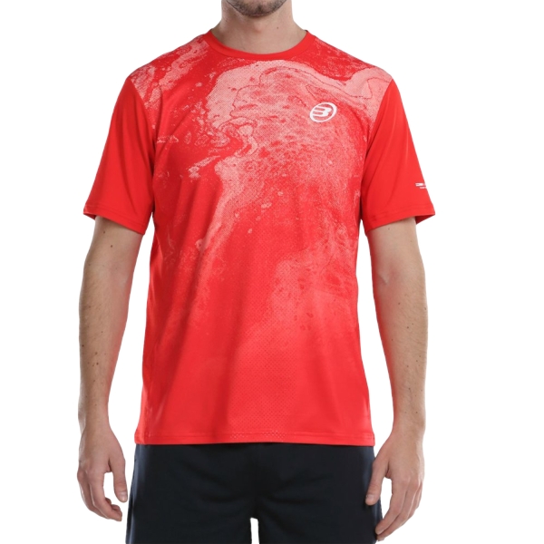 Camisetas de Tenis Hombre Bullpadel Nuco Camiseta  Cereza 466204069