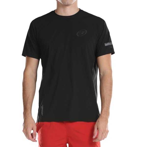 Camisetas de Tenis Hombre Bullpadel Odeon Camiseta  Negro 466544005