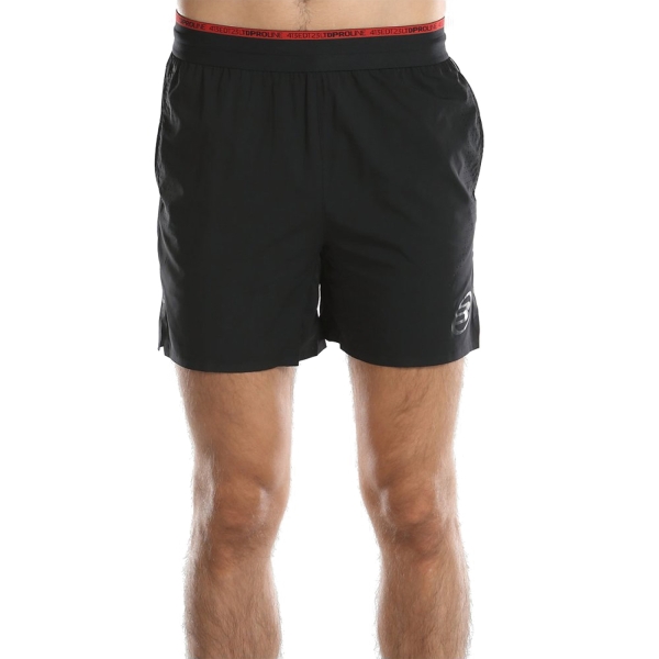 Pantalones Cortos Tenis Hombre Bullpadel Ovalo 5.5in Shorts  Negro 466554005