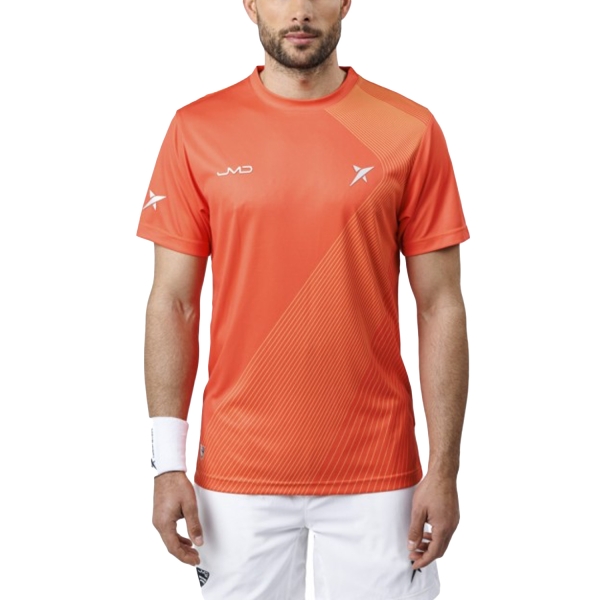 Men's Tennis Shirts Drop Shot Airam JMD TShirt  Rosso DT281301R