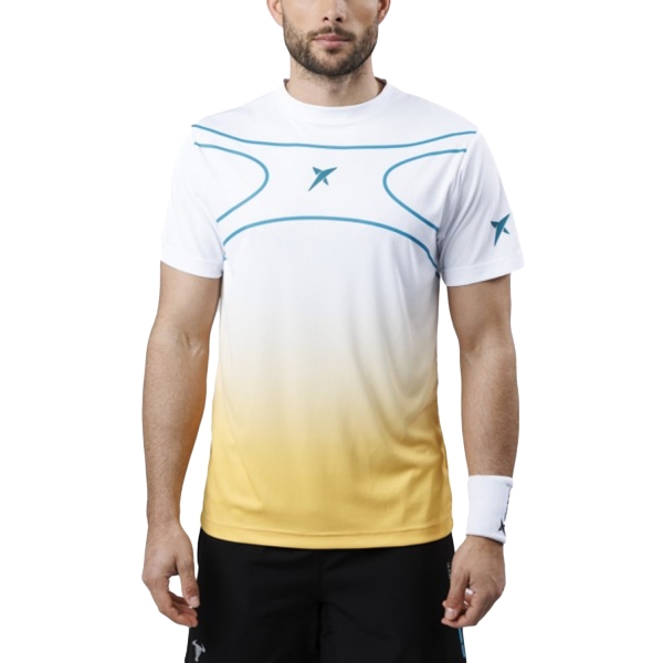 Men's Tennis Shirts Drop Shot Alsai Campa TShirt  Bianco DT281305B