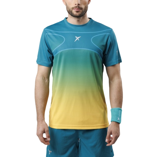 Maglietta Tennis Uomo Drop Shot Drop Shot Alsai Campa TShirt  Verde  Verde DT281305VE