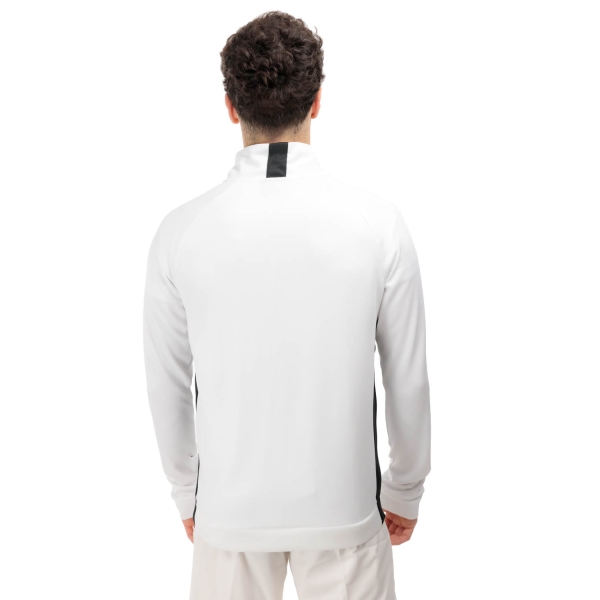 Dunlop Club Knitted Men s Tennis Jacket White Black