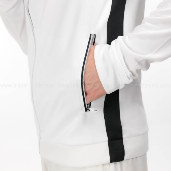 Dunlop Club Knitted Jacket - White/Black