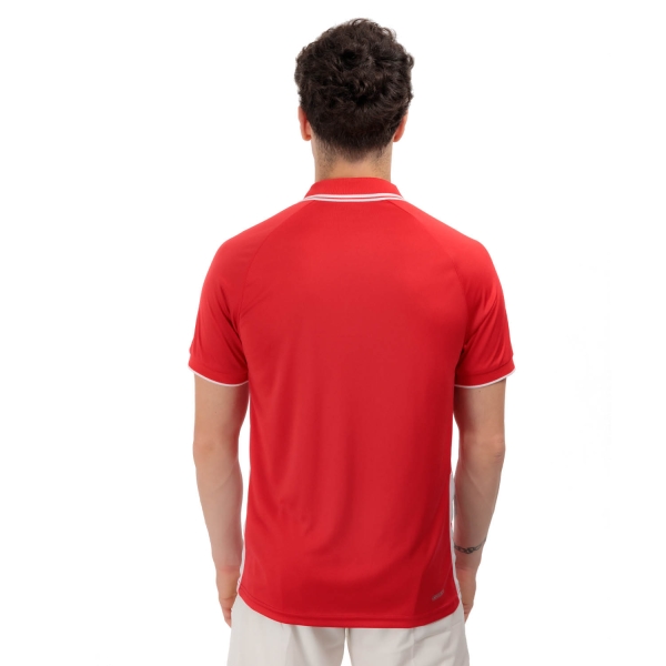 Dunlop Club Polo - Red/White