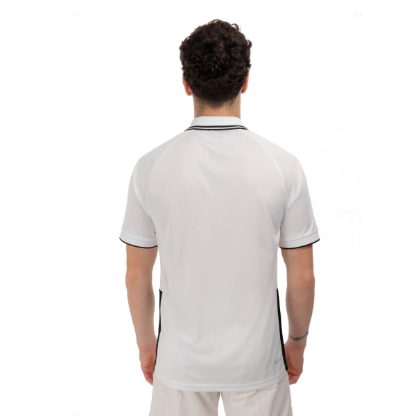 Dunlop Club Polo - White/Black