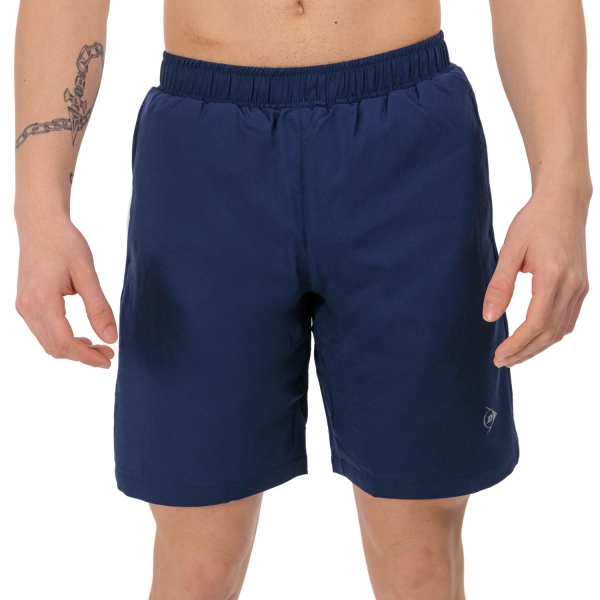 Pantalones Cortos Tenis Hombre Dunlop Woven Club 9in Shorts  Navy 71350