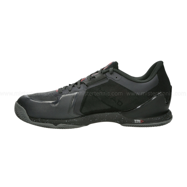 Head Sprint Pro 3.5 Clay - Black/Red