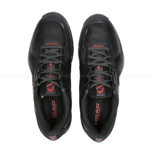 Head Sprint Pro 3.5 Clay - Black/Red