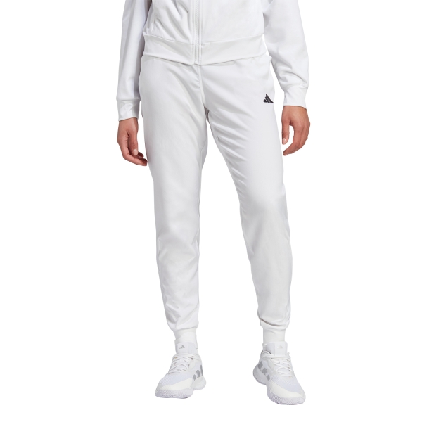 Pantalones y Tights de Tenis Mujer adidas Woven Pro Pantalones  White IA7028