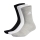 adidas Cushioned x 3 Calcetines - Medium Grey Heather/White/Black