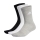 adidas Cushioned x 3 Socks - Medium Grey Heather/White/Black